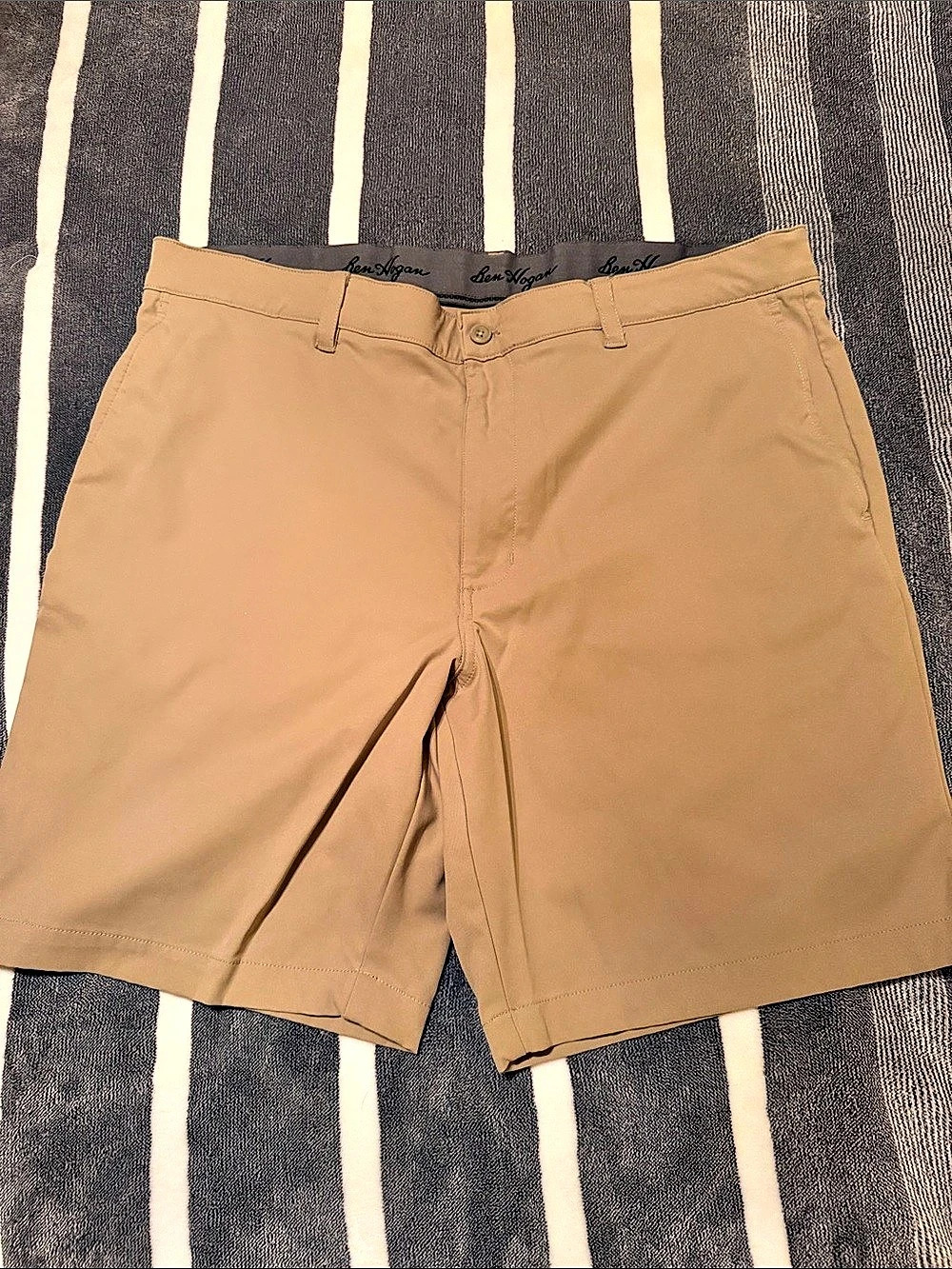 Ben Hogan Flat Front Shorts in Brown Size 38 Like New